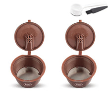Load image into Gallery viewer, Reusable Coffee Capsule Pods for Dolce Gusto Refillable Filters Crema Espresso Capsules Cup Kitchen Tool