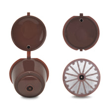 Load image into Gallery viewer, 4PCS Reusable Coffee Capsule Pods for Dolce Gusto Refillable Filters Crema Espresso Capsules Cup Kitchen Tool