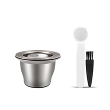 Load image into Gallery viewer, Reusable Pods for Nespresso Reusable Stainless Steel Capsule Crema Espresso Coffee Filters Reusable Pods Coffee Accessories
