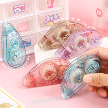 Load image into Gallery viewer, Transparent Dot Dispensing Double-sided Tape Replaceable Refills Handbook Dot Glue Stationery School Office Supplies