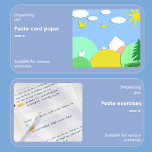 Load image into Gallery viewer, Pen-shaped Handmade Glue Pen Dot Glue Pen Solid Glue Stick Candy Color Quick-drying High Viscosity Students Scrapbooking Stationery