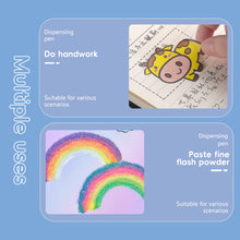 Load image into Gallery viewer, Pen-shaped Handmade Glue Pen Dot Glue Pen Solid Glue Stick Candy Color Quick-drying High Viscosity Students Scrapbooking Stationery