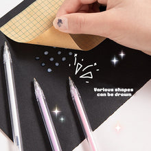 Load image into Gallery viewer, Pen-shaped Handmade Glue Pen Dot Glue Pen Solid Glue Stick Candy Color Quick-drying High Viscosity Students Scrapbooking Stationery