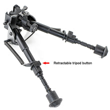 Load image into Gallery viewer, 1PC Semi-Metal Nylon Butterfly Stand Bipod Retractable For 20-23MM Guide AWM/M24 Soft Bullet Gun Toy Accessories