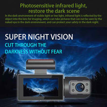 Load image into Gallery viewer, 1200W HD Dashcam WIFI Version 1080P Night Vision Dual Camera Car Mobile Internet Traffic Recorder
