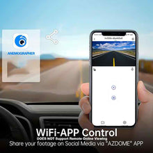 Load image into Gallery viewer, 1200W HD Dashcam WIFI Version 1080P Night Vision Dual Camera Car Mobile Internet Traffic Recorder