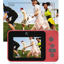 Load image into Gallery viewer, 2.4IN Retro CCD Digital Camera 8X Zoom Video Shooting Vlog Camera Supports MP3 Music Playback Semi-Mirror Design