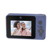 Load image into Gallery viewer, 2.4IN Retro CCD Digital Camera 8X Zoom Video Shooting Vlog Camera Supports MP3 Music Playback Semi-Mirror Design