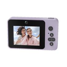 Load image into Gallery viewer, 2.4IN Retro CCD Digital Camera 8X Zoom Video Shooting Vlog Camera Supports MP3 Music Playback Semi-Mirror Design