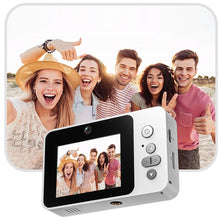 Load image into Gallery viewer, 2.4IN Retro CCD Digital Camera 8X Zoom Video Shooting Vlog Camera Supports MP3 Music Playback Full-Mirror Design