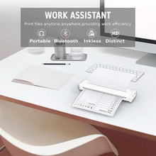 Load image into Gallery viewer, Home Portable Thermal A4 Printer Hd Intelligent Ink-Free Mobile Office Learning Machine