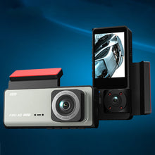 Load image into Gallery viewer, 2IN Infrared Night Vision Dashcam WIFI Version 170° Wide Angle 1080P Three Camera Mobile Interconnection Traffic Recorder