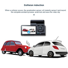 Load image into Gallery viewer, 2IN Infrared Night Vision Dashcam WIFI Version 170° Wide Angle 1080P Three Camera Mobile Interconnection Traffic Recorder