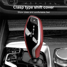 Load image into Gallery viewer, Car Gear Shift Knob Cover Trim Styling Accessories Carbon Fiber Black For BMW 7 Series 6GT 16-22 X3 X4 18-21 5 Series 18-23