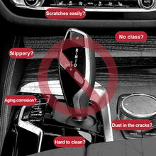 Load image into Gallery viewer, Car Gear Shift Knob Cover Trim Styling Accessories Carbon Fiber Black For BMW 7 Series 6GT 16-22 X3 X4 18-21 5 Series 18-23