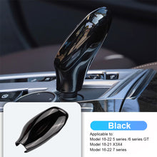 Load image into Gallery viewer, Car Gear Shift Knob Cover Trim Styling Accessories Carbon Fiber Black For BMW 7 Series 6GT 16-22 X3 X4 18-21 5 Series 18-23