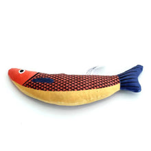 Load image into Gallery viewer, Cat Toy Catnip 3D Simulation Fish Goldfish Kitten Toys Pillowfish Interactive Sounding Cat Chew Bite Plush Toys Cat Supplies
