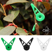 Load image into Gallery viewer, 10Pcs Plant Branches Bender Training Clips Garden Stem Trainer Clips 360 Degree Adjustable Planter Holder for Low Stress Training Tool