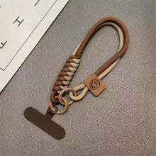 Load image into Gallery viewer, Collision Color Woven Phone Case Universal Hanging Rope Short Handheld Pendant Anti Fall Versatile Wristband Trend Niche