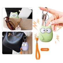 Load image into Gallery viewer, Personal Self Defense Alarm 130db Self Defense Siren Safety Alarm For Women Girl Personal Keychain Alarm Built-in Battery