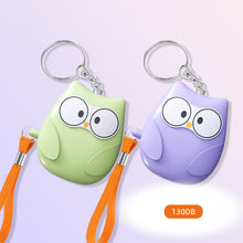 Load image into Gallery viewer, Personal Self Defense Alarm 130db Self Defense Siren Safety Alarm For Women Girl Personal Keychain Alarm Rechargeable Battery