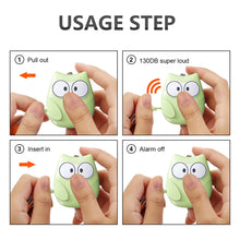 Load image into Gallery viewer, Personal Self Defense Alarm 130db Self Defense Siren Safety Alarm For Women Girl Personal Keychain Alarm Rechargeable Battery