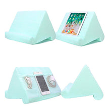 Load image into Gallery viewer, Tablet Stand Multifunction Sponge Pillow Stands for IPad Samsung Huawei Tab Reading Holder Support Bed Mount Bracket Book