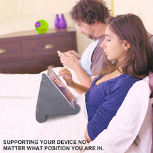 Load image into Gallery viewer, Tablet Stand Multifunction Sponge Pillow Stands for IPad Samsung Huawei Tab Reading Holder Support Bed Mount Bracket Book