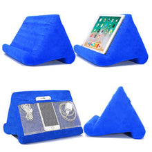 Load image into Gallery viewer, Tablet Stand Multifunction Sponge Pillow Stands for IPad Samsung Huawei Tab Reading Holder Support Bed Mount Bracket Book
