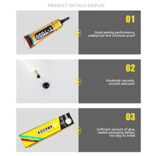 Load image into Gallery viewer, T7000 Black Contact Cellphone Tablet Repair Adhesive Zhanlida Strong t-7000 Glue 15ML 50ML 110ML with Fine Needle Outlet