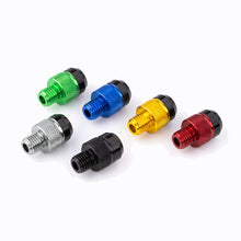 Load image into Gallery viewer, 2Pcs M10 CNC Aluminum Motorcycle Rear View Mirror Hole Plugs Screws Rearview Mirror Anti-Rust Holder