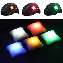 Load image into Gallery viewer, 1PC Outdoor Tactical Helmet Recognition Light Riding Camping Waterproof Silicone Survival Light With Self-Adhesive Cloth MOLLE System Accessories