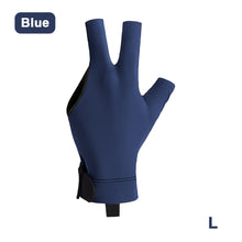 Load image into Gallery viewer, 1PC Professional Three-Finger Billiard Gloves For Left Hand Non-Slip Breathable Leak Finger Sports Gloves Self-Adhesive Cloth Fixed Billiard Supplies