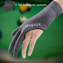Load image into Gallery viewer, 1PC Professional Three-Finger Billiard Gloves Non-Slip Sweat Absorbent Full Finger Sports Gloves Billiard Supplies