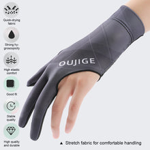 Load image into Gallery viewer, 1PC Professional Three-Finger Billiard Gloves Non-Slip Sweat Absorbent Full Finger Sports Gloves Billiard Supplies
