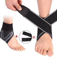 Load image into Gallery viewer, 1PC Outdoor Sports Ankle Guard Fitness Basketball Pressure Breathable Anti-Sprain Protective Bandage Rehabilitation Training Equipment