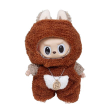 Load image into Gallery viewer, For 17cm Labubu Clothes Pendant Doll Outfit Clothes Monster Tail Heart Labubu Change To Zimomo Angel Cute Doll Clothes Toy Gift