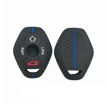 Load image into Gallery viewer, 4 Buttons Silicone Car Remote Key Case Cover Folding Remote Key Fob Protection For BMW E46 E39 E53 X5 X3 E83 X3 Serie 7 5 3 330i