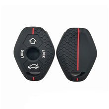 Load image into Gallery viewer, 4 Buttons Silicone Car Remote Key Case Cover Folding Remote Key Fob Protection For BMW E46 E39 E53 X5 X3 E83 X3 Serie 7 5 3 330i