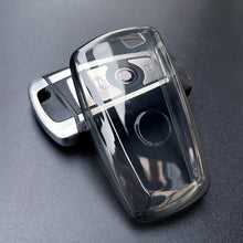 Load image into Gallery viewer, TPU Soft Car Transparent Key Case Remote Control Protect Cover Auto Accessories For BMW X3 X4 G02 G05 X5 G07 X7 G30 G12 G11 G32 G31 5 7 Series I8 I12 I15 G01