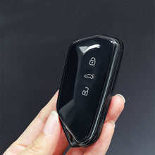 Load image into Gallery viewer, TPU Soft Car Transparent Key Case Remote Control Protect Cover Auto Accessories For VW Volkswagen Golf 8 ID.3 ID.4 Skoda Octavia A8 MK4 MK8 GTI R