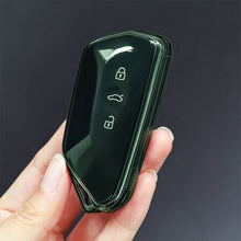 Load image into Gallery viewer, TPU Soft Car Transparent Key Case Remote Control Protect Cover Auto Accessories For VW Volkswagen Golf 8 ID.3 ID.4 Skoda Octavia A8 MK4 MK8 GTI R