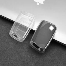 Load image into Gallery viewer, TPU Soft Car Transparent Key Case Remote Control Protect Cover Auto Accessories For VW Volkswagen SEAT Ateca Leon FR 2 Ibiza Golf 7 MK7 Tiguan MK2 Skoda Octavia