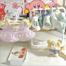 Load image into Gallery viewer, 10pcs Cotton Doll Special Hanger 15/20cm Baby Clothes Display Stand BJD Doll Baby Clothes Hanger Clothes Support