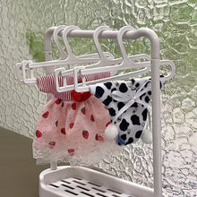 Load image into Gallery viewer, 10pcs Cotton Doll Special Hanger 15/20cm Baby Clothes Display Stand BJD Doll Baby Clothes Hanger Clothes Support