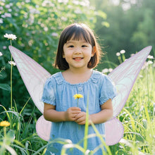 Load image into Gallery viewer, Children's Festival Party Performance Prop Colorful Butterfly Wings Angel Elf Wings Set Girl Holiday Photography Daily Photo Props