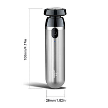 Load image into Gallery viewer, Bass High-Speed Men's Mini Portable Electric Shaver Rechargeable Shaver Electronic Beard Shaver Business Travel Shaver