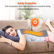 Load image into Gallery viewer, Graphene Quick Heating Warming Pad with Adjustable Temperature and Timing USB Power Supply Office Home Warming Handbags