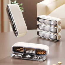 Load image into Gallery viewer, Small Medicine Box Portable Mini Sealed Moisture-proof Waterproof Portable Medicine Packaging Storage Box