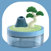 Load image into Gallery viewer, 300ml Cactus Coconut Tree Bathtub Aromatherapy Machine Oil Diffuser Colorful Light Auto Shut Off for Home Office